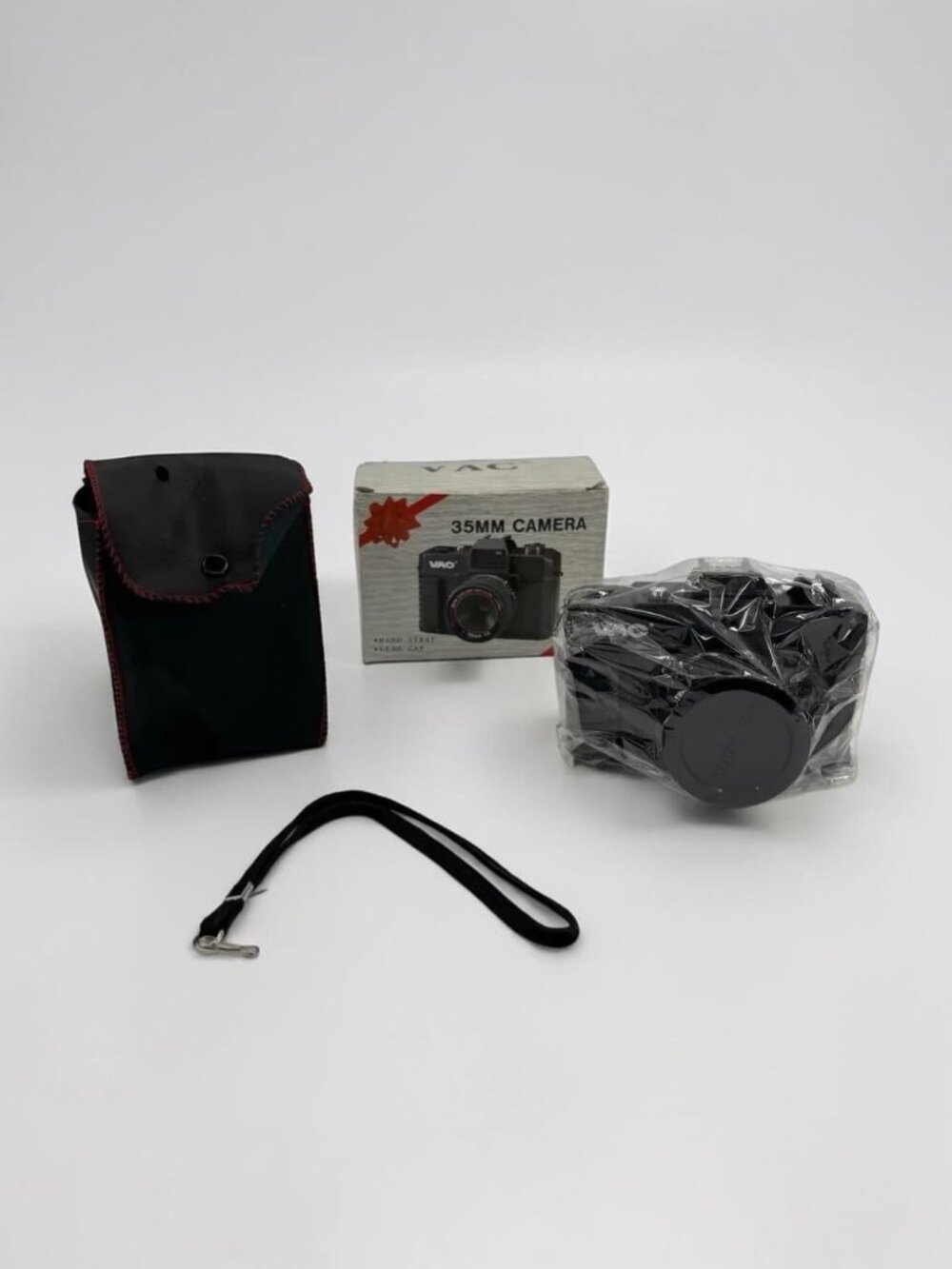 Vintage VAC 35MM Camera New Open Box w/ Strap Lens Cap Film Camera